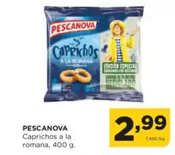 Alimerka PESCANOVA Caprichos a la romana oferta