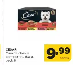 Alimerka CESAR Comida clásica para perros oferta