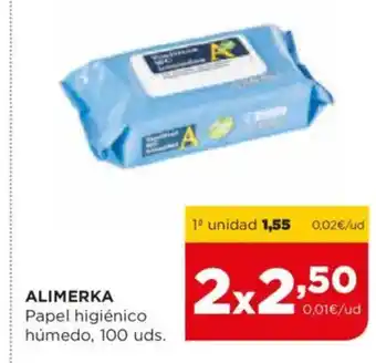 Alimerka ALIMERKA Papel higiénico húmedo oferta