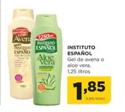 Alimerka INSTITUTO ESPAÑOL Gel de avena o aloe vera oferta