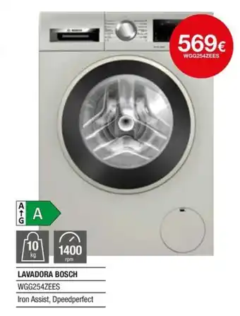 Milar BOSCH Lavadora WGG254ZEES oferta