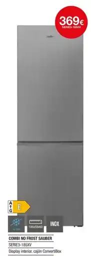 Milar SAUBER Combi no frost 185XV oferta