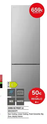 Milar LG Combi no frost GBV22NCCPY oferta