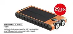 Milar Powerbank solar bigben F150857 oferta