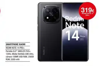 Milar REDMI NOTE 14 PRO+ Smartphone oferta