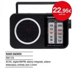 Milar DAEWOO Radio DAW1124 oferta