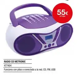 Milar Radio cd metronic oferta