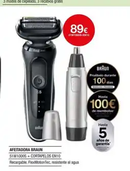 Milar BRAUN Afeitadora oferta