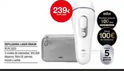 Milar BRAUN Depiladora laser IPLPL3020 oferta