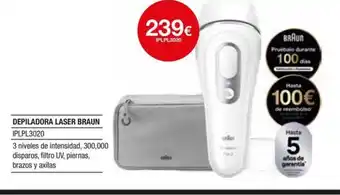 Milar BRAUN Depiladora laser IPLPL3020 oferta