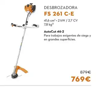 STIHL Desbrozadora FS 261 C-E oferta