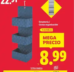 Lidl Estantería/ Cestas organización oferta