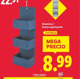 Lidl Estantería/ Cestas organización oferta