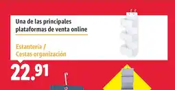 Lidl Estantería / Cestas organización oferta