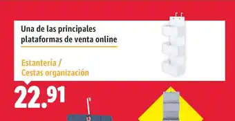 Lidl Estantería / Cestas organización oferta
