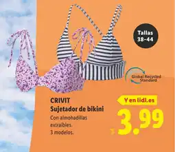 Lidl CRIVIT Sujetador de bikini oferta