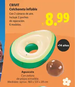 Lidl CRIVIT Colchoneta inflable oferta