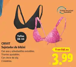 Lidl CRIVIT Sujetador de bikini oferta