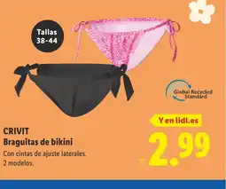 Lidl CRIVIT Braguitas de bikini oferta