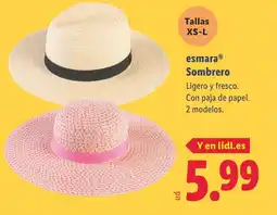 Lidl ESMARA Sombrero oferta