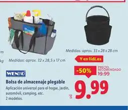 Lidl WENKO Bolsa de almacenaje plegable oferta