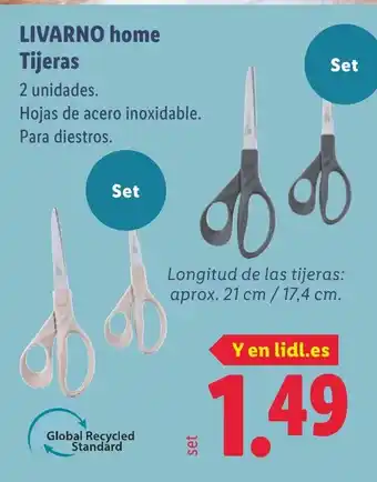 Lidl LIVARNO home Tijeras oferta