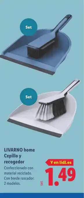 Lidl LIVARNO home Cepillo y recogedor oferta