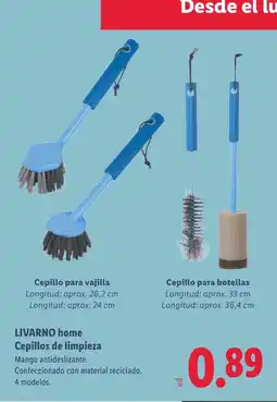 Lidl LIVARNO home Cepillos de limpieza oferta