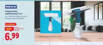 Lidl WENKO Limpiacristales multifuncional 3 en 1 oferta