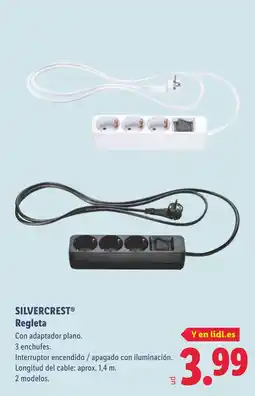 Lidl SILVERCREST Regleta oferta