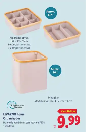 Lidl LIVARNO home Organizador oferta