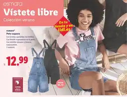 Lidl ESMARA Peto vaquero oferta