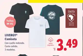 Lidl LIVERGY Camiseta oferta