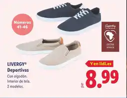 Lidl LIVERGY Deportivas oferta