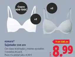 Lidl ESMARA Sujetador con aro oferta