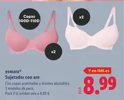 Lidl ESMARA Sujetador con aro oferta