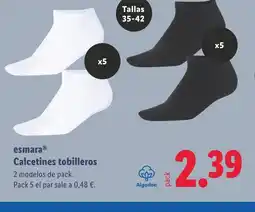 Lidl ESMARA Calcetines tobilleros oferta