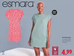 Lidl ESMARA Camiseta larga oferta