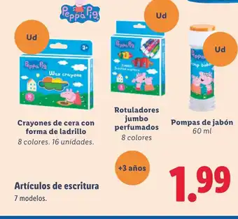 Lidl Artículos de escritura oferta