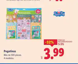 Lidl Pegatinas oferta
