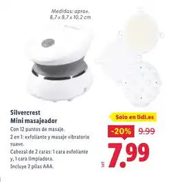 Lidl SILVERCREST Mini masajeador oferta
