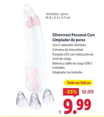 Lidl SILVERCREST Personal Care Limpiador de poros oferta