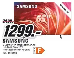 MediaMarkt Samsung - oled 65 4k tq55s85daexxc oferta