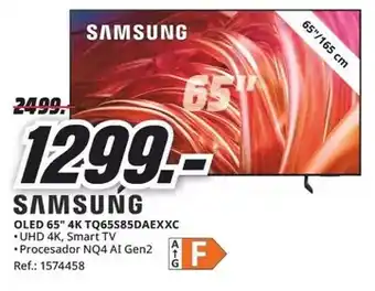 MediaMarkt Samsung - oled 65 4k tq55s85daexxc oferta
