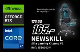 MediaMarkt Nvidia - silla gaming kitsune v2 oferta