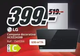 MediaMarkt Lg - campana decorativa hcezza28b oferta