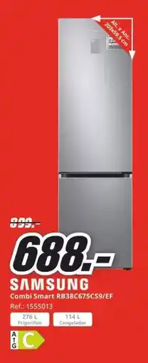 MediaMarkt Samsung - combi smart rb38cg4cs9/ef oferta