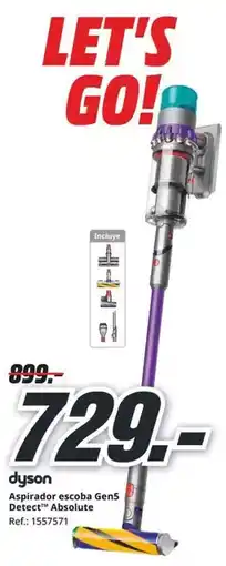 MediaMarkt Dyson - aspirador escoba gens electrico absolute oferta