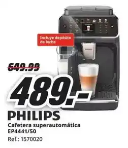 MediaMarkt Philips - cafetera superautomatica ep444/50 oferta