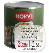 Cuevas Cash Norvi - macedonia de verduras oferta